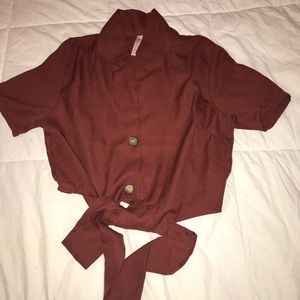 NOWT button down blouse